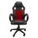 2. ENZO SWIVEL CHAIR RED BLACK