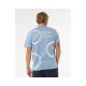 2. Men's RIP CURL Pacific Rinse Fin Tee Blue