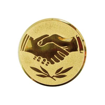 2. Aluminium Insert – Handshake