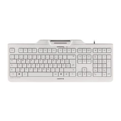 2. CHERRY KC 1000 SC Keyboard - USB - Switzerland - Pale Grey
