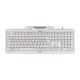 2. CHERRY KC 1000 SC Keyboard - USB - Switzerland - Pale Grey