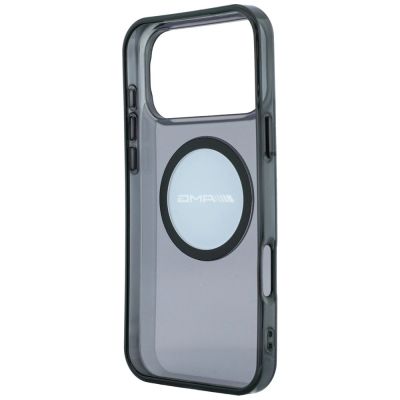 7. Mercedes AMG IML Transparent Bicolor Block MagSafe Case for iPhone 18 Pro Max / 17 Pro Max - Black
