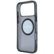 7. Mercedes AMG IML Transparent Bicolor Block MagSafe Case for iPhone 18 Pro Max / 17 Pro Max - Black