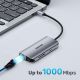 12. UNITEK ACTIVE HUB USB-C 2X HDMI, SD READER, 4K, RJ-45, PD 100W, 5 GBPS