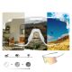 5. Rockbros SP338 ROAD TO SKY Cycling Glasses with Interchangeable Lenses - Cream