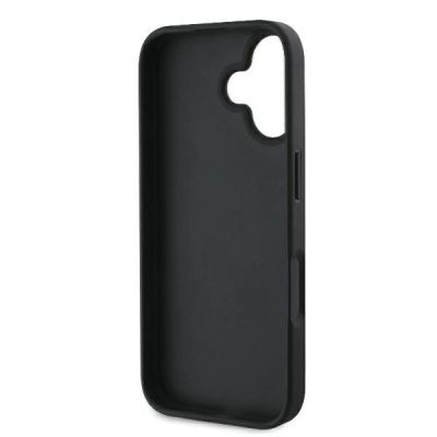 7. Guess 4G Big Logo Case for iPhone 16 - Black