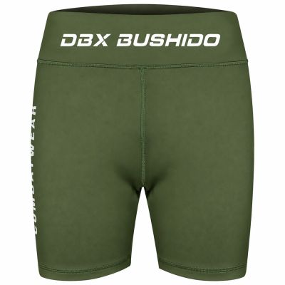 7. Women's ARMY GREEN COMBATWEAR Compression Shorts | DBX Bushido