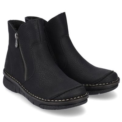 48. Comfortable insulated ankle boots Rieker W RKR612 black