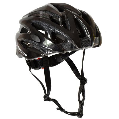 24. DUNLOP MTB BLACK RS ADJUSTABLE CYCLING HELMET (53-55CM)