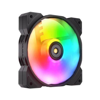 2. COUGAR CGR-CF-MHP12HB3-RGB Computer Case Air Cooler 12 cm Black, White 3 pcs.