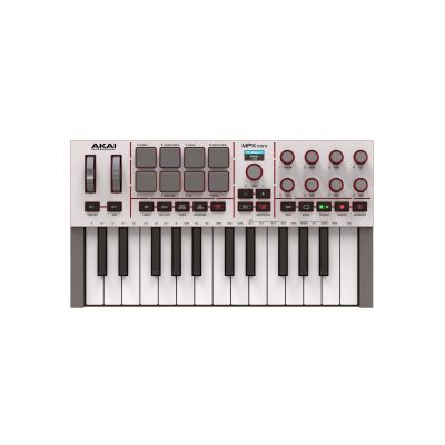 4. AKAI MPK MINI 4 WHITE - Mini keyboard controller