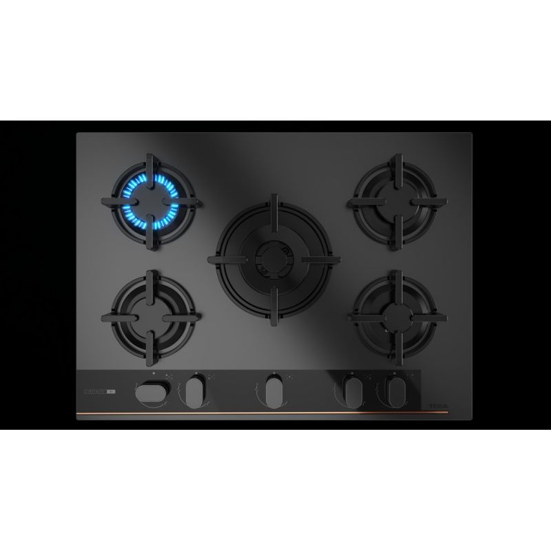 8. Teka GBC 75 Infinity G1 Black Built-in 70 cm Gas 5 zone(s)