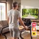 18. Spokey MOVI electric treadmill with handrails
