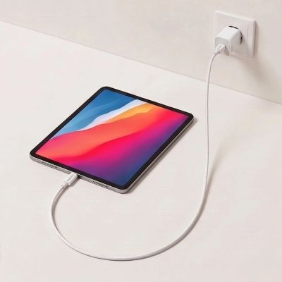 5. Tech-Protect Ultraboost Lite USB-C / USB-C 60W / 3A 50 cm Cable - White