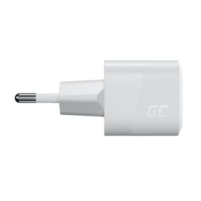 4. GREEN CELL USB-C CHARGER GAN GC POWERGAN 33W PD 3.0 QC 3.0 USB-C WHITE