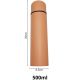 10. EXCELLENT HOUSEWARE 500ML ORANGE TRAVEL THERMOS