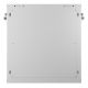 3. Lanberg 19" 12U 600X450 gray wall-mounted RACK installation cabinet with perforated doors (flat pack)