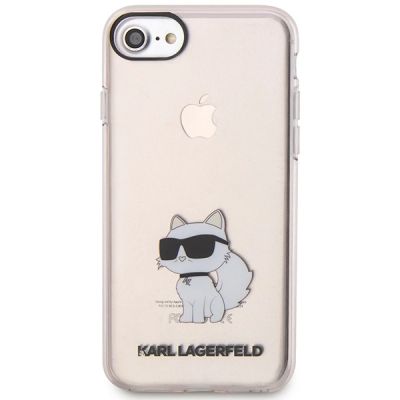 5. Karl Lagerfeld KLHCI8HNCHTCP iPhone 7/8/ SE 2020 / SE 2022 pink/pink hardcase Ikonik Choupette