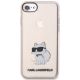 5. Karl Lagerfeld KLHCI8HNCHTCP iPhone 7/8/ SE 2020 / SE 2022 pink/pink hardcase Ikonik Choupette