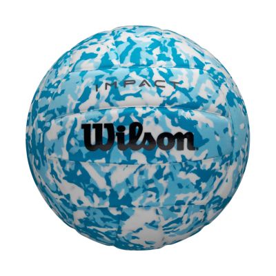 7. Wilson Impact Gen Green VB Volleyball Blue and White WV2000801XBOF