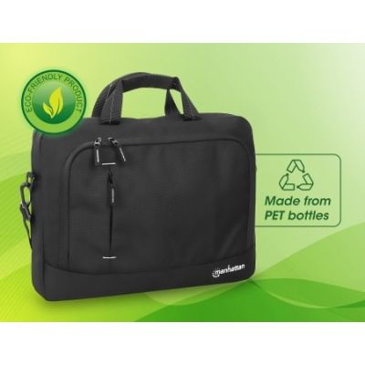 7. Manhattan 440363 Laptop Bag 35.8 cm (14.1") Messenger Case Black