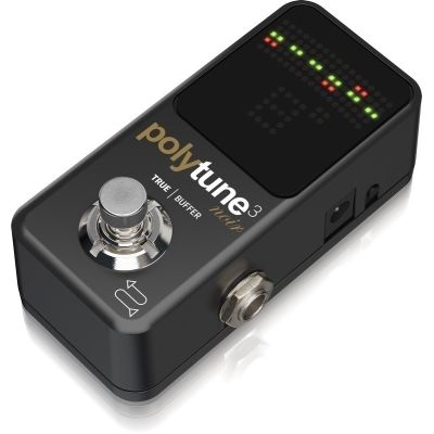 TC Electronic Polytune 3 Noir - Polyphonic tuner