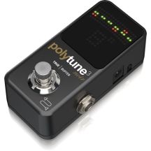 TC Electronic Polytune 3 Noir - Polyphonic tuner