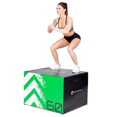 10. Set of four HMS Premium Plyometric Boxes PYBS01