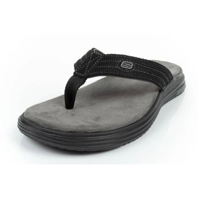 14. Skechers Proven Flip-Flops M 204577 BLK