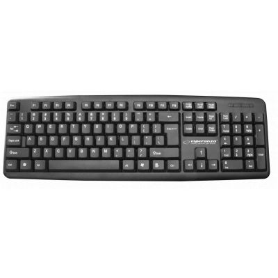 6. Esperanza AMARILLO EK134 membrane keyboard (USB 2.0; (EU); black)