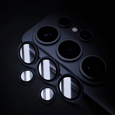 12. 3mk Lens Protection Pro Black Hybrid Glass for the Camera Lens on the Samsung Galaxy S26 Ultra