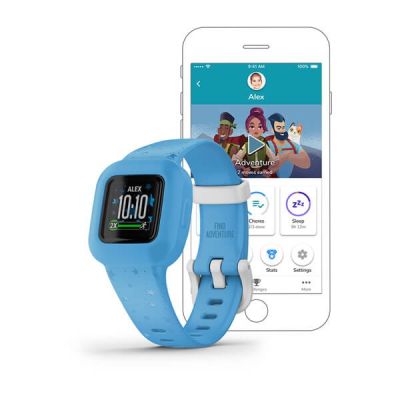 5. Garmin Vivofit Jr.3 Blue Stars Kids Sports Band