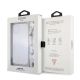8. Guess GUHCP12LKPSWH iPhone 12 Pro Max 6.7" Transparent Hardcase White Pearl