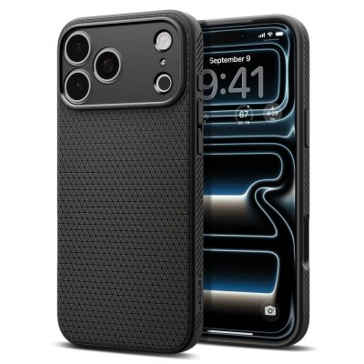Spigen Liquid Air Case for iPhone 17 Pro Max - Matte Black