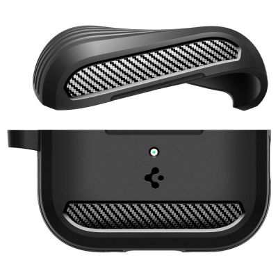 4. Spigen Rugged Armor Case for AirPods 3 - Matte Black