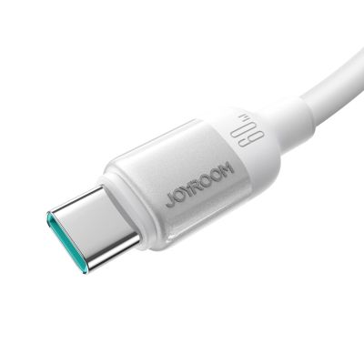 2. Joyroom S-A62 Lively Series 3A Fast Charging Data Cable (USB-A to Type-C) 1.2m-White