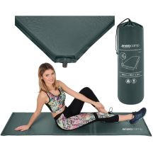 SELF-INFLATION TOURIST MAT MATTRESS 180X50X3CM GREEN