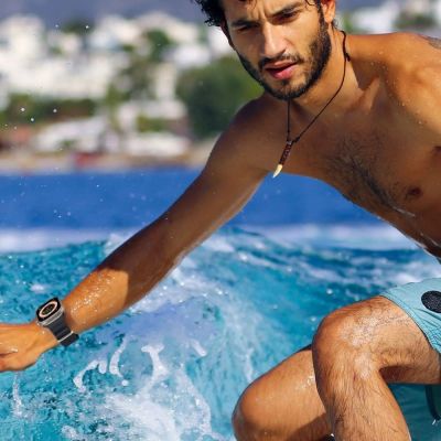 2. Tech-Protect IconBand Pro Strap for Apple Watch 4 / 5 / 6 / 7 / 8 / 9 / SE / Ultra 1 / 2 (42/44/45/49 mm) - Navy Blue