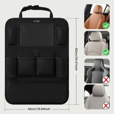 6. Tech-Protect UCA200 Car Organizer - Black