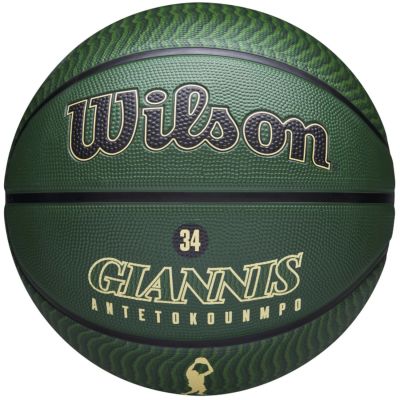 4. Wilson NBA Player Icon Giannis Antetokounmpo WZ4006201XB Basketball 