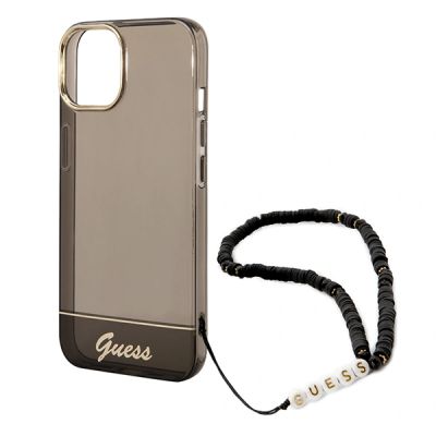 8. Guess GUHCP14MHGCOHK iPhone 14 Plus 6,7 "black / black hardcase Translucent Pearl Strap
