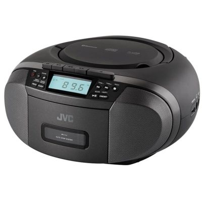 2. JVC RC-E444B black radio