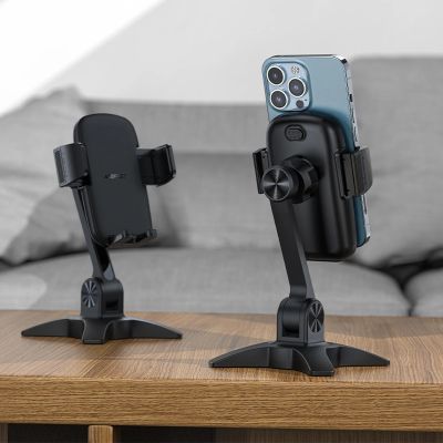 8. Acefast stand stand gravitational phone holder black (E10)