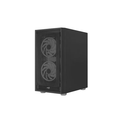 8. AEROCOOL PGS GRAPHITE-G-BK-v2 FRGB Case Black