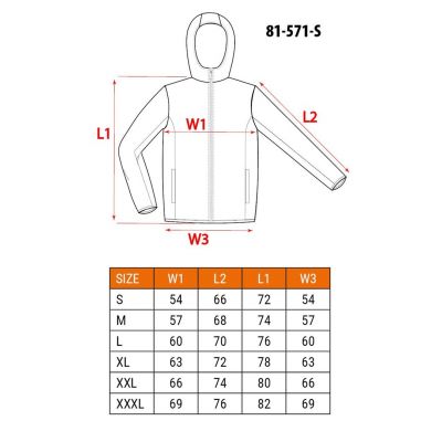 NEO tools 81-571-S Work Jacket