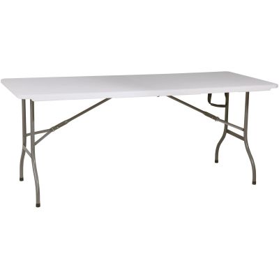 10. CATERING TABLE FOLDABLE INTO A SUITCASE 180x70CM MAX.100KG WHITE