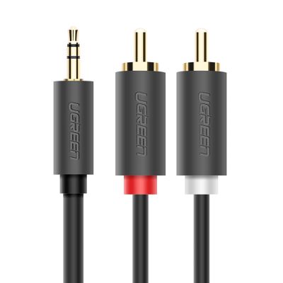 2. Ugreen AV102 10510 cable 3.5 mm mini jack (male) / 2RCA (male) 2m - gray