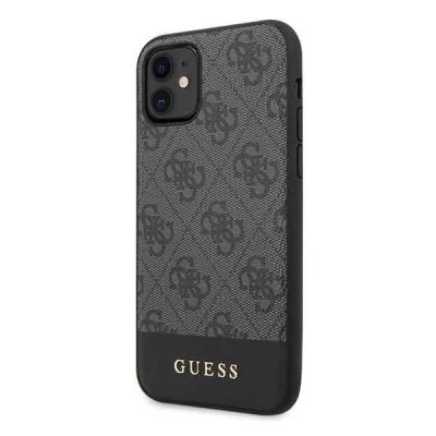 2. Guess 4G Stripe Collection case for iPhone 11 6.1" / Xr - gray