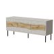 2. INSERTO 3D TV cabinet 143.5x40x61.5 cashmere + LED