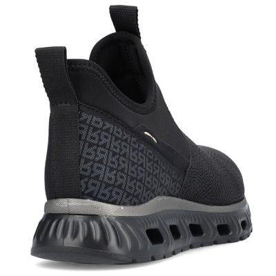 15. Rieker W RKR616 comfortable slip-on ankle boots, black